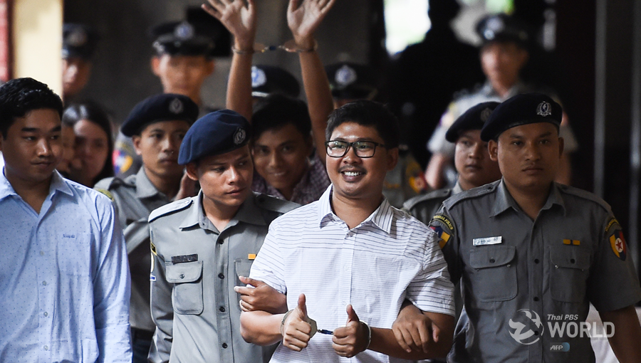 The sentencing of two Reuters reporters, Wa Lone and Kyaw Soe Oo, to seven years in jail early this month is seen as part of the campaign to silence independent media in Myanmar.